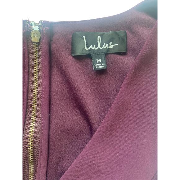 Lulu's Purple Midi Dress - Picture 7 of 8